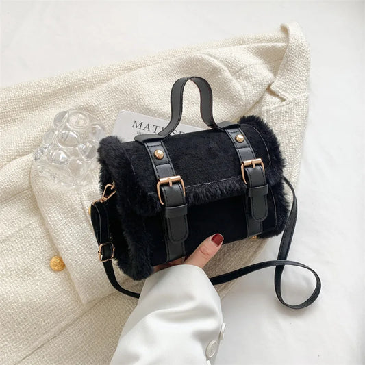 VelvetVista™ Winter Chic Handbag