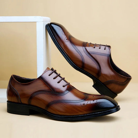 EliteManor™ Chaussures Oxford en cuir